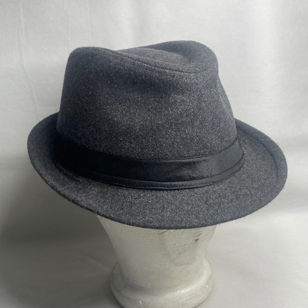 New Vintage Henschel Hat Co Gentleman Melton Fedora Wool Hat Men Size Medium Cap